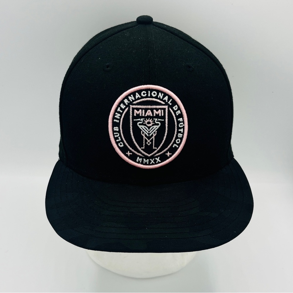 MIAMI FC SnapBack Cap - Stitched Logos & Camo Brim - New Era Soccer Hat